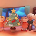 Christmas Clay Doll Slide